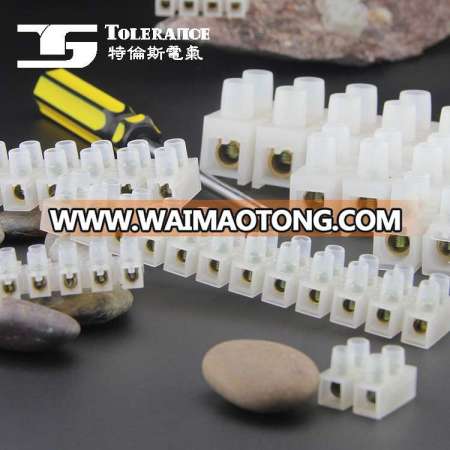 Plastic electrical screw barrier terminal blocks factory price